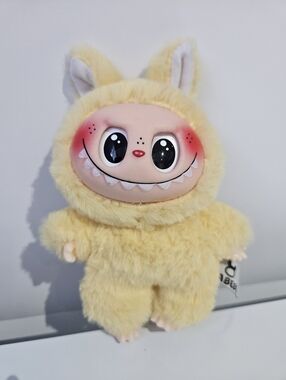 Alabebé Plush Keychain Golden Yellow